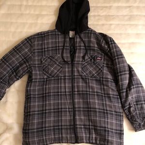 Dickies warm lined jacket with hoodie